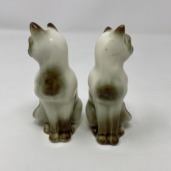 Vintage Siamese Cats Salt and Pepper Blue Eyes 😺 - Picture 4 of 5